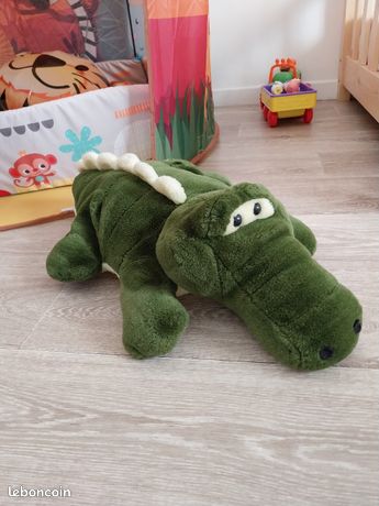 Grande Peluche Grosse Peluche Crocodile Peluche Crocodile 53 Cm