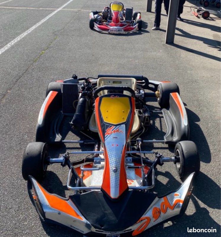 Karting Sodi Rotax Max 125 prêt à rouler + MyChron + lève-kart + pneus/jantes (image 2)