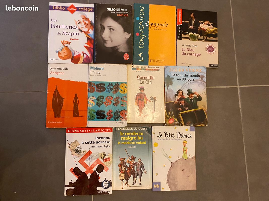 Livres collège/lycée (image 1)