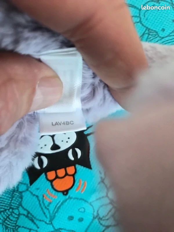 Porte-clés Jellycat Dragon lavande (image 5)