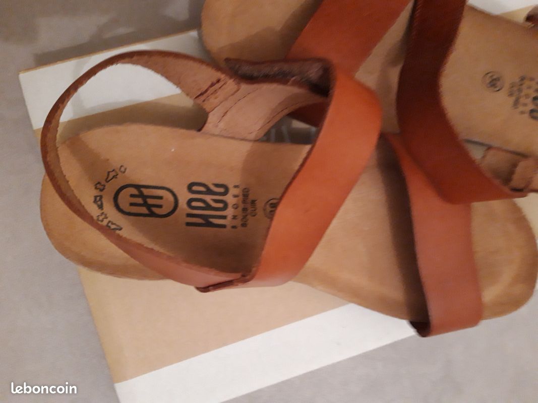 Chaussures d ete tout cuir p 38 (image 3)