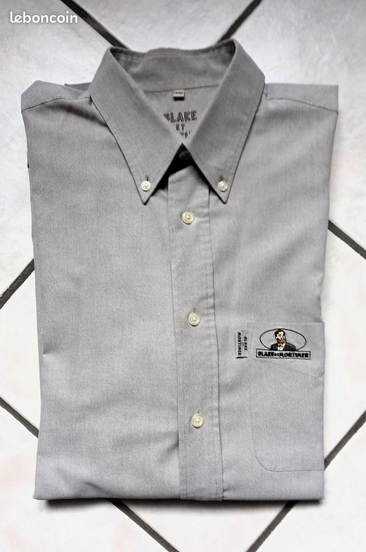 Chemise grise L.O.G.G. H&M, Taille 34 (D'occasion) à La Chaux-de-Fonds