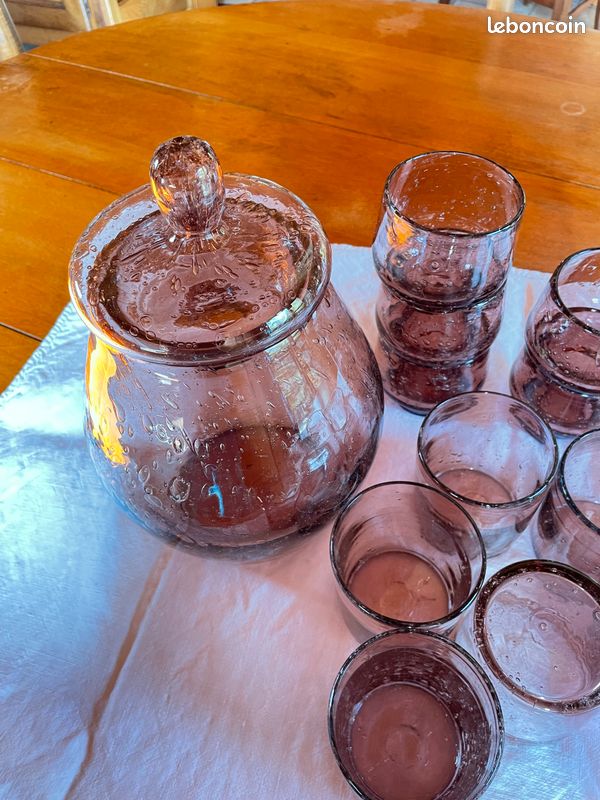 Bocal en verre soufflé Biot (image 5)