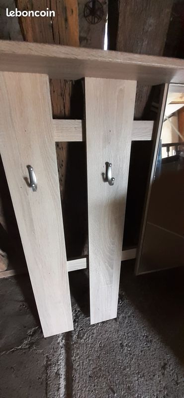 Penderie d'entrée avec miroir (image 1)