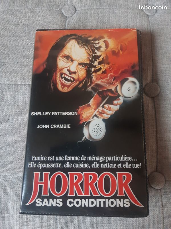 VHS k7 Horror sans conditions horreur (image 1)
