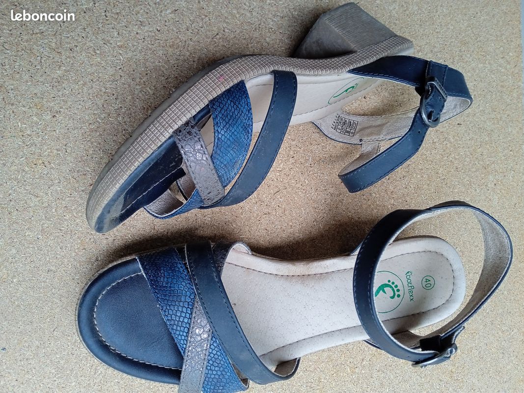 Sandales Cuir Sandale Lidl Prix Liddle Lidl Paire Chaussure