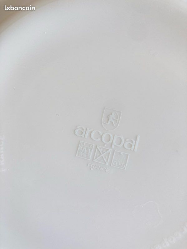6 assiettes plates Arcopal (image 10)