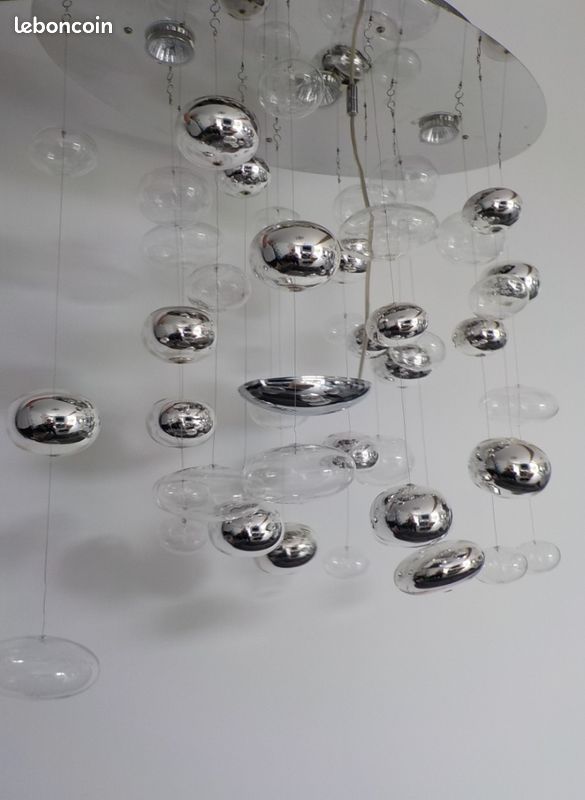 Lustre suspension bulles Sampa Helios (image 5)