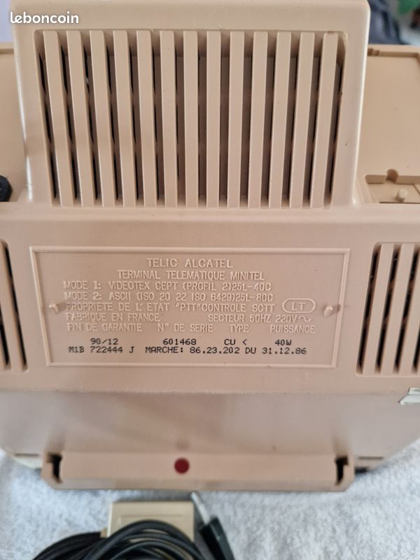 Minitel Telic Alcatel PTT - Ordinateurs