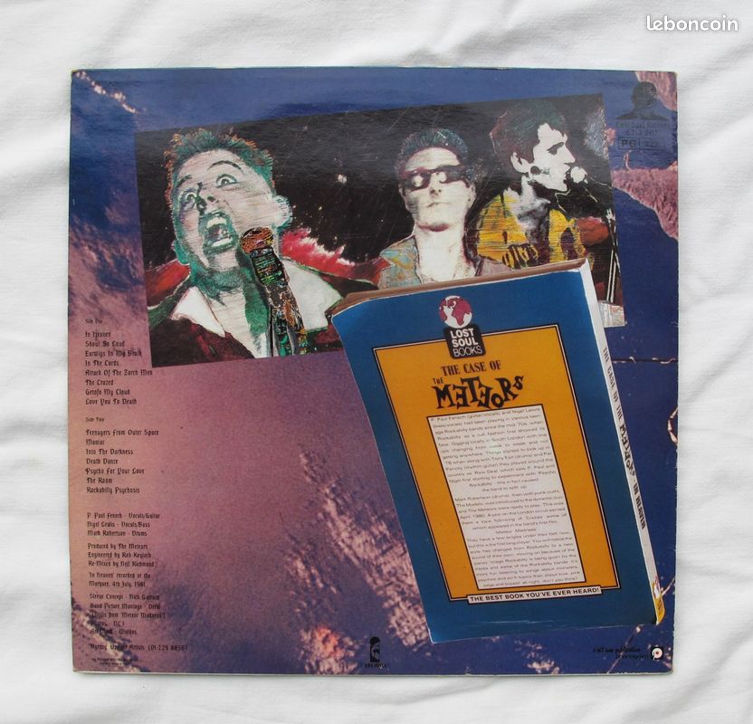 Vinyle original - The Meteors - In Heaven (image 2)