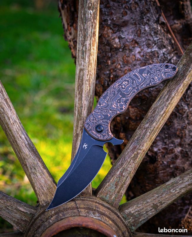 Couteau pliant Kansept Gilgamesh Carbone - Collection