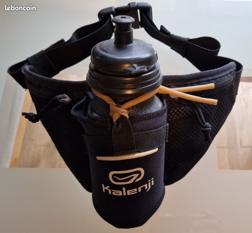 Trail Running Belt Ceinture Porte Bidon Decathlon Salomon Pulse Belt Le  Test De: Ceinture Bidon Kalenji DECATHLON