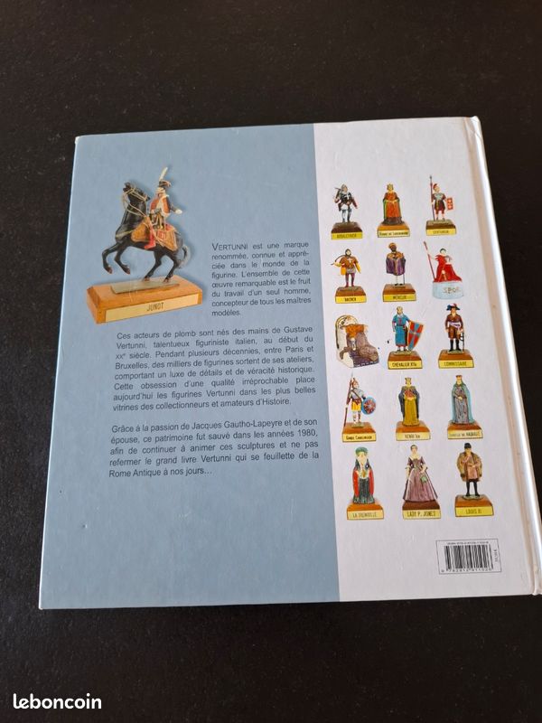VERTUNNI Figurine BARON DE BEAUMONT / antique toy soldier