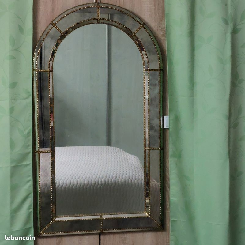 Superbe miroir ancien 114x65 (image 1)