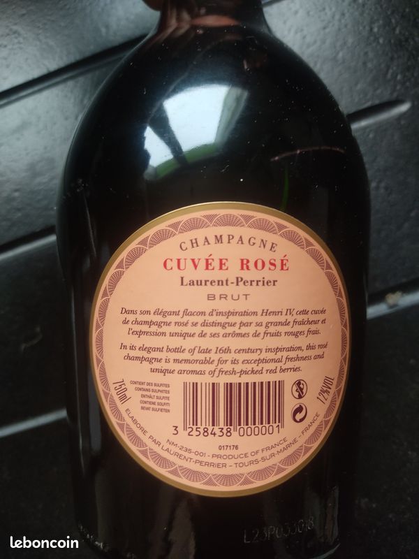 Champagne Laurent Perrier cuvée rosé (image 3)