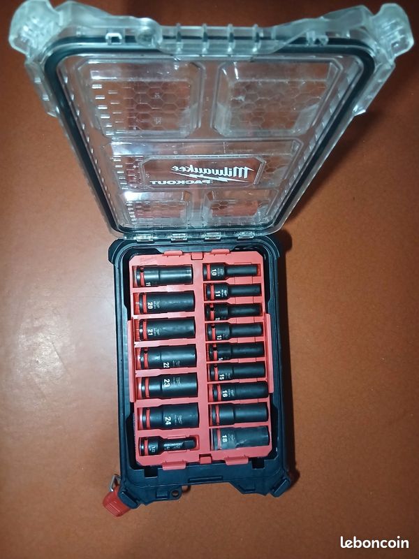 Coffret douilles à choc longues 1.2 (image 2)