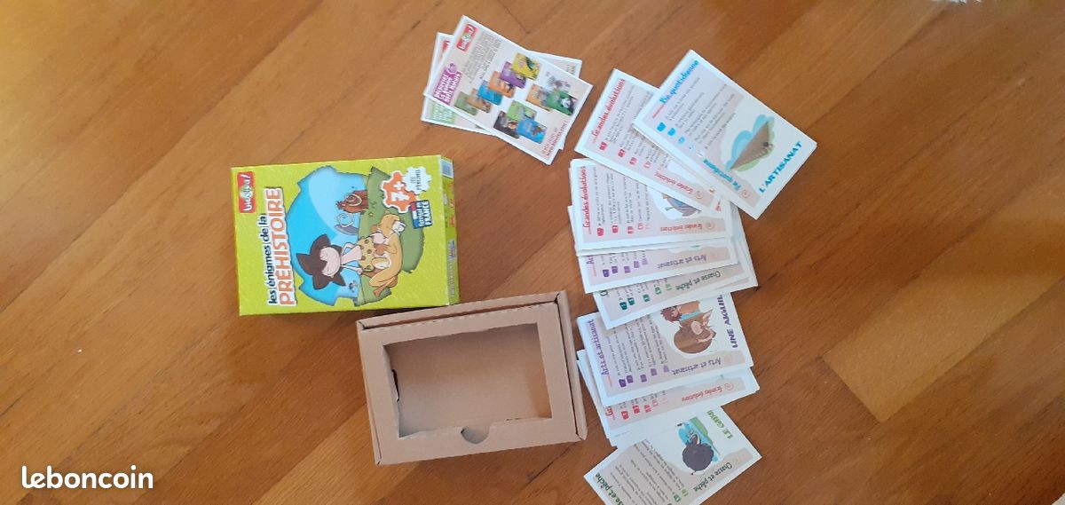 Jeu Les énigmes de la préhistoire (image 2)
