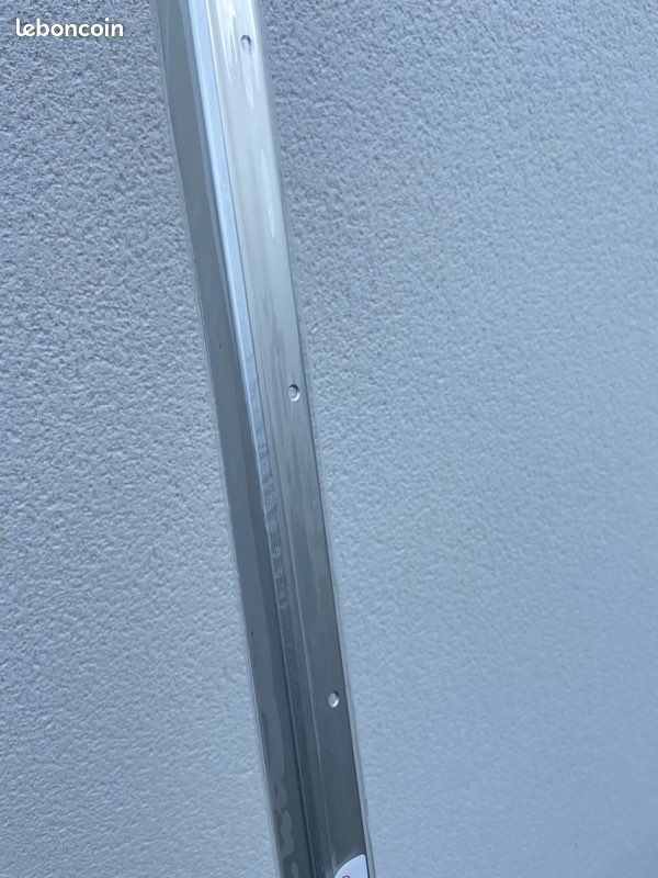 Nez de marche Sonstair Sondro à percement noyé en aluminium argent anodisé 270cm (image 3)