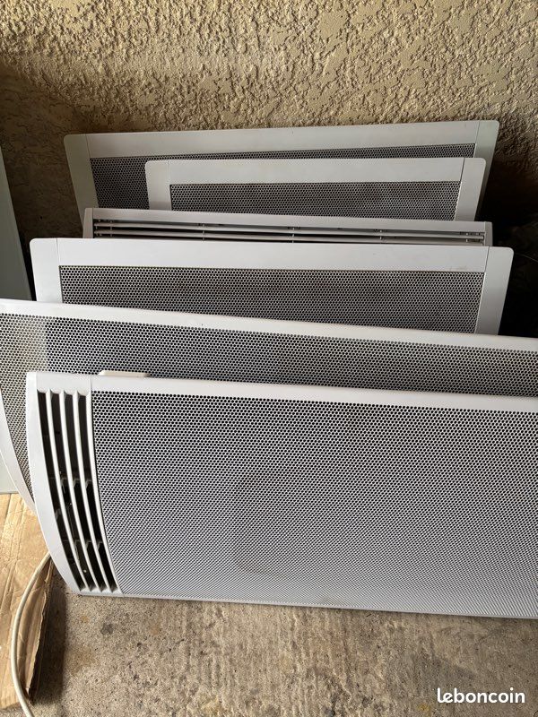 Lot de 6 radiateurs électriques Atlantis RWVEP5 2000W (image 1)