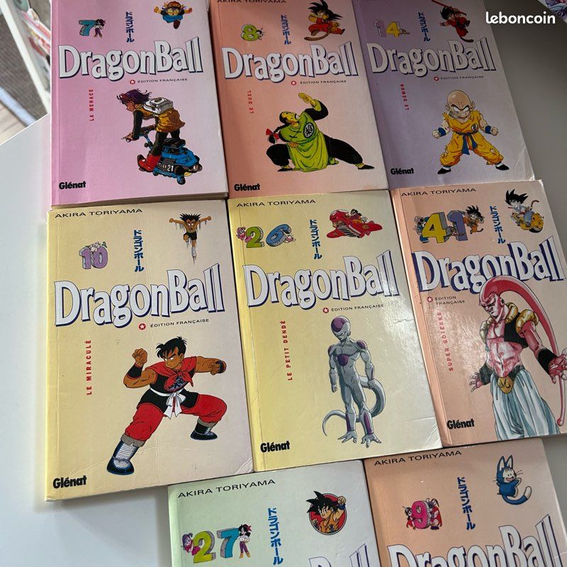 Lot 8 livres dragonball pastel glénat collection (image 4)