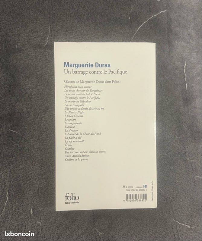Un barrage contre le Pacifique - Marguerite Duras (image 3)