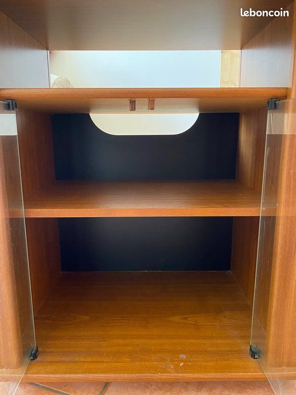 Meuble tv / bibliothèque bois (image 7)