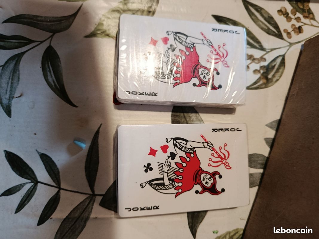 Coffret de bridge complet neuf – 2 jeux sous blister (image 5)