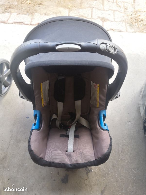 Ensemble poussette cosy nacelle souple Britax (image 6)