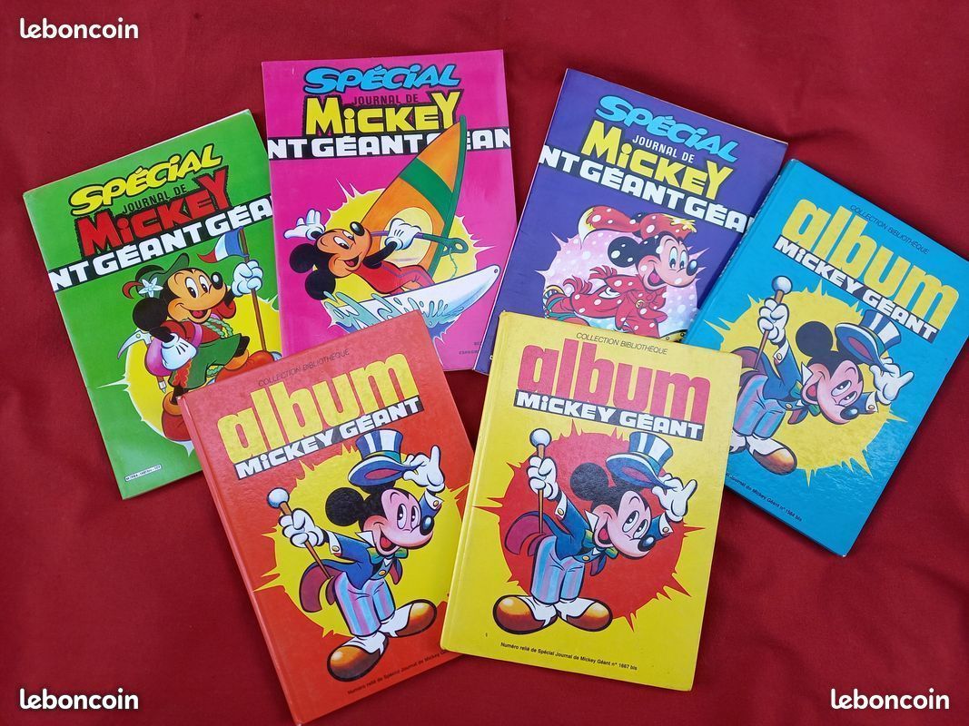 BD Collections Mickey - Picsou - Pif - Placid Muzo - Titi - Pim Pam Poum... (image 6)