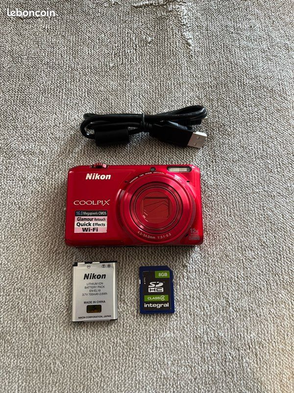 Appareil numérique Nikon Coolpix S6500 (image 1)