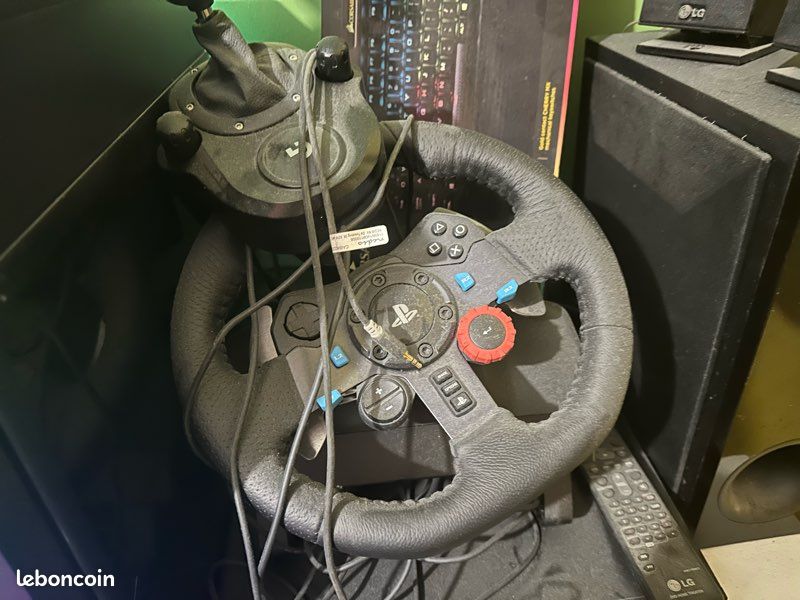 Volant Logitech g29 + levier vitesse (image 1)