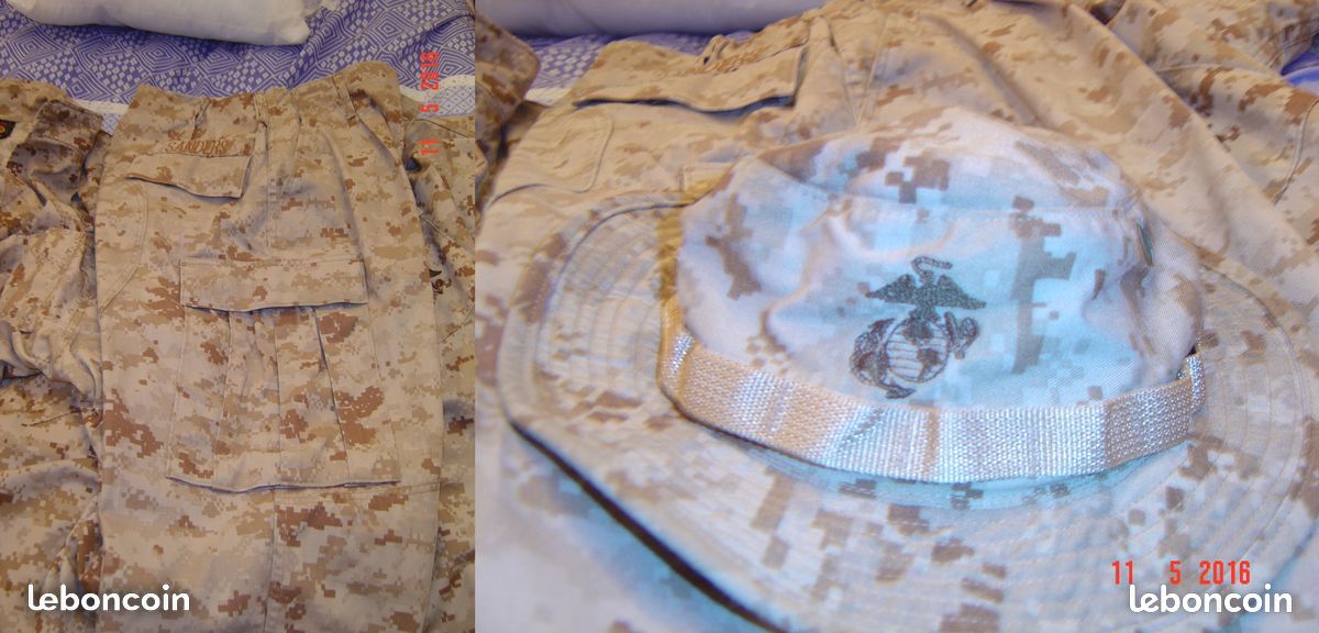 Us marines Authentique camo actuel desert (image 3)