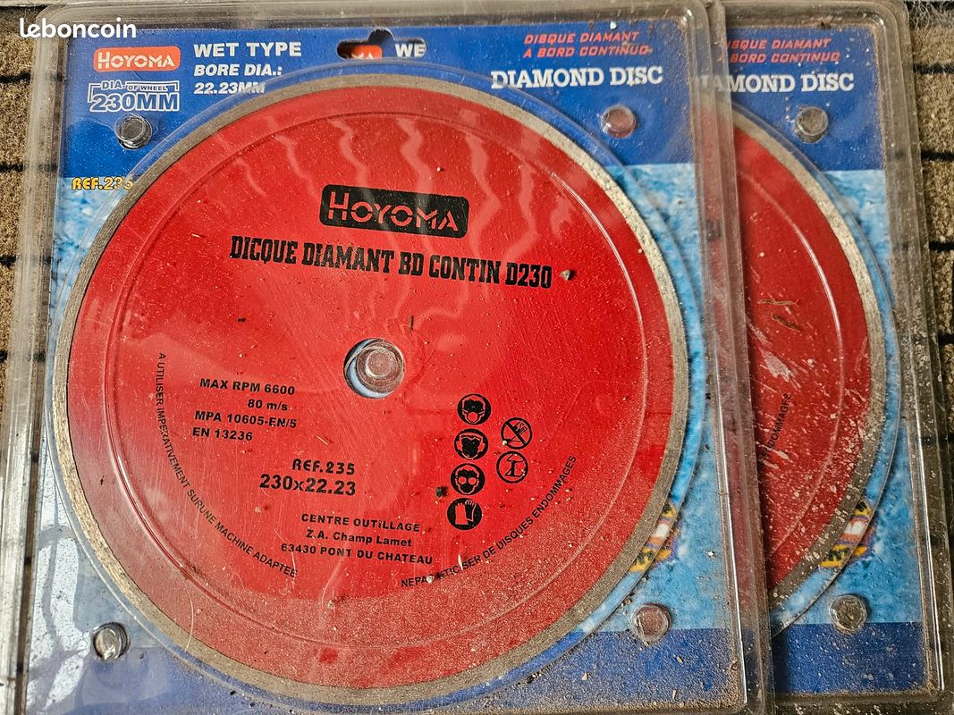 Disques de coupe métal et béton (image 3)
