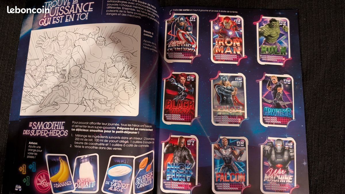 Album collector cartes Marvel (image 5)