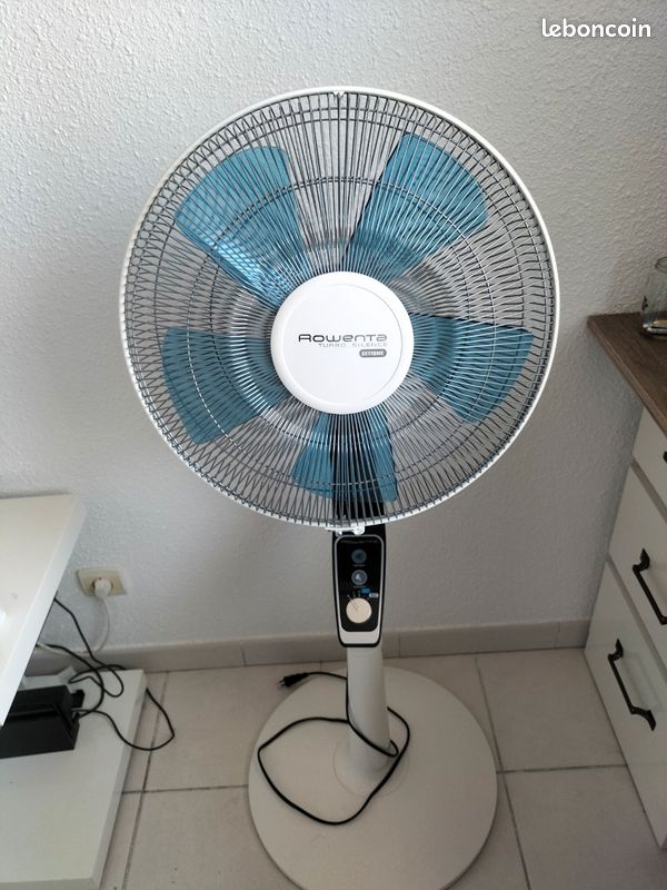 Ventilateur Sur Pied Rowenta Turbo Silence Extreme 40cm – Puissant 72m³/min – Neuf