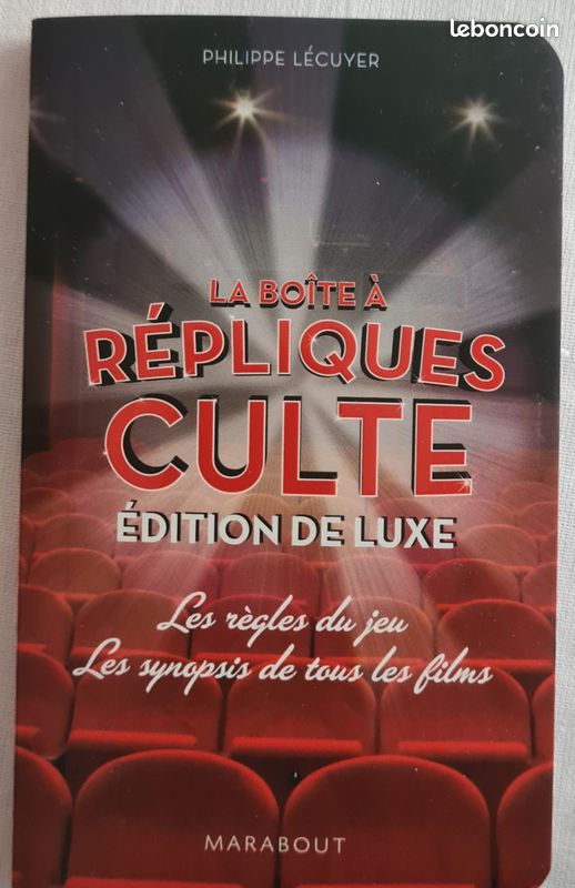 Coffret jeu Les Répliques Cultes éditions Marabout (image 7)