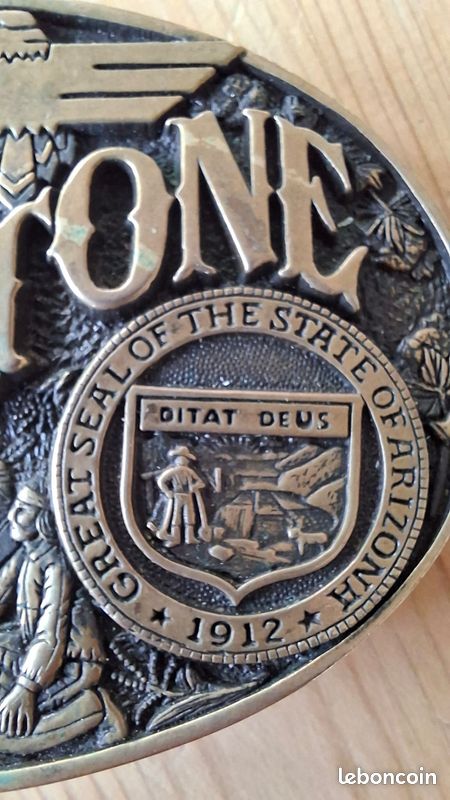 Boucle de ceinture western US Tombstone (image 3)