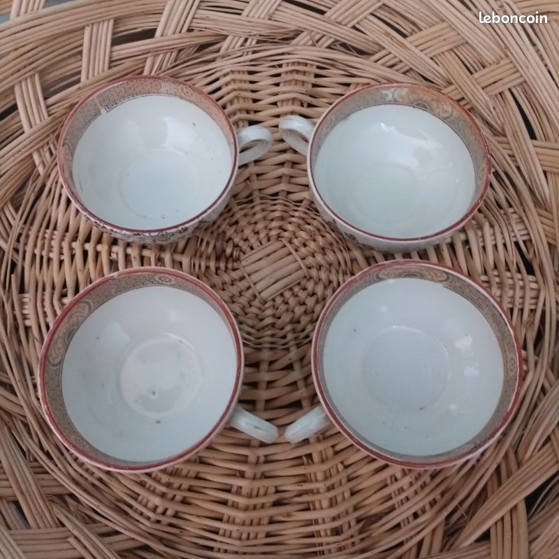 Lot 4 tasses et 6 sous tasses (image 9)