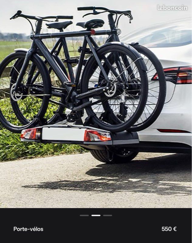 Porte vélo TESLA Model S/3/X/Y Équipement auto