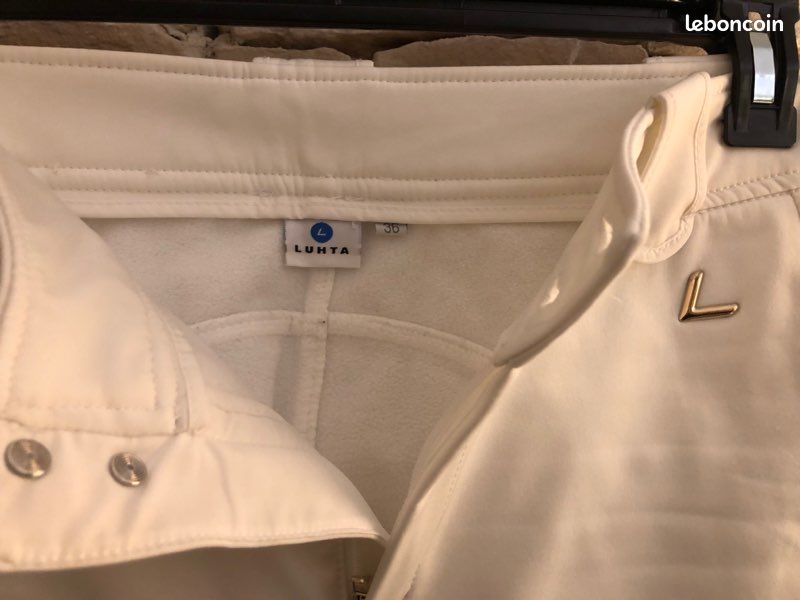 Pantalon ski blanc femme Lutha taille 36 (image 3)