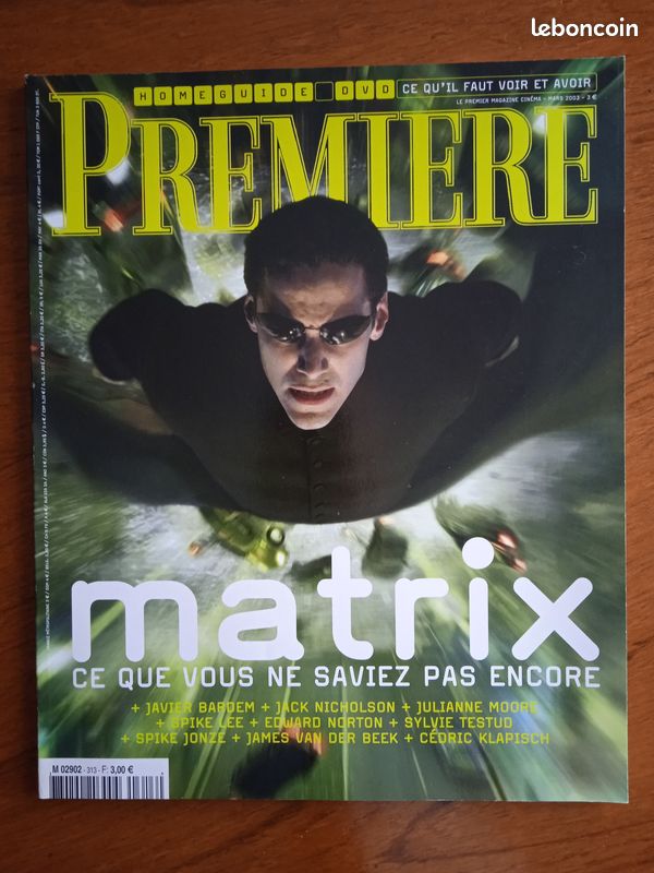Revues Cinéma Première 2001/2008 en super état avec posters et fiches (image 15)
