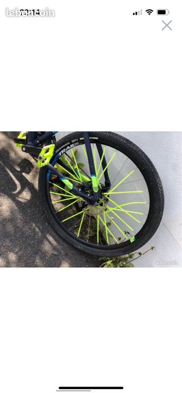 Lot de 2 vélos . Un vtt rockrider 520 27,5 pouce, Et l autre c un bmx (image 8)