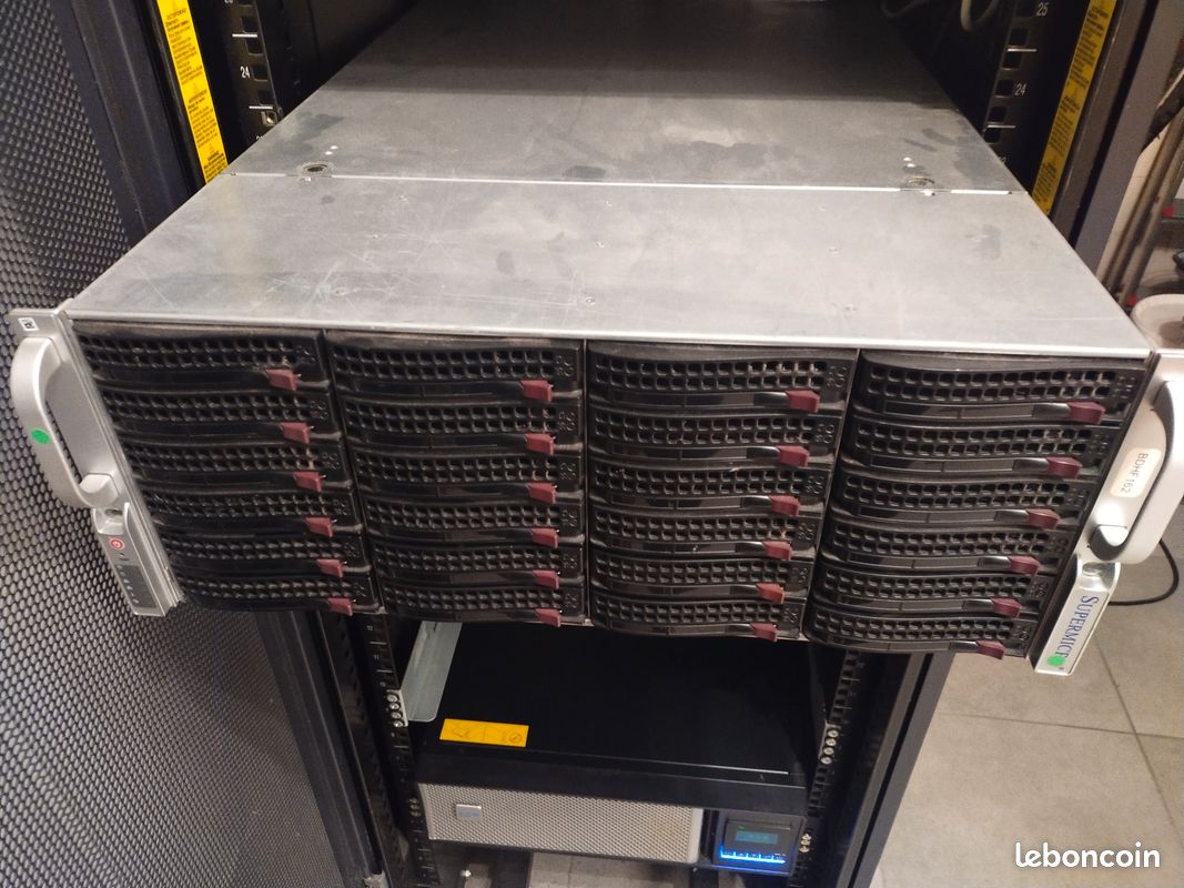 Cse-846 supermicro 24 bay lff 4u rack server cse-846 (image 1)