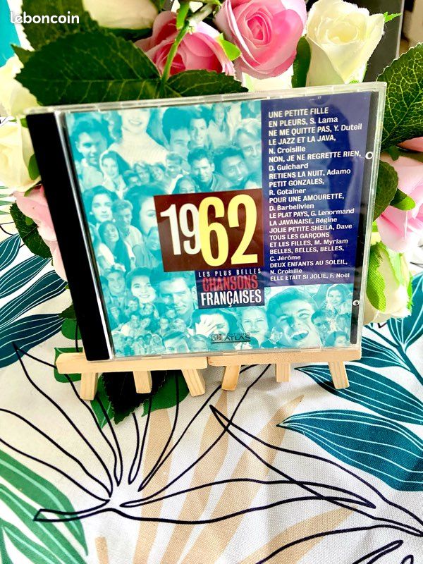 Compil Les plus belles chansons françaises 1962 (image 1)