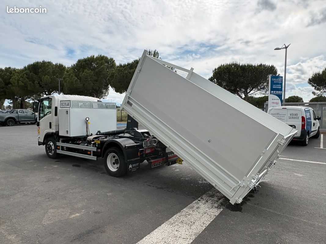 ISUZU M30 5.2l 190cv POLYBENNE COFFRE PANIER DALBY BRX4 ( ANCIEN P75 ) M/T 6 Rapports Disponible immédiatement (image 4)