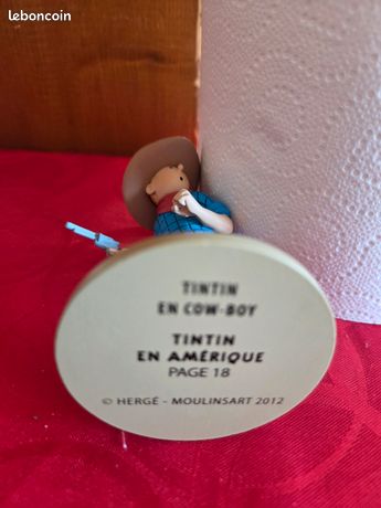 Tintin Cowboy - Figurines Tintin La Collection Officielle - 2