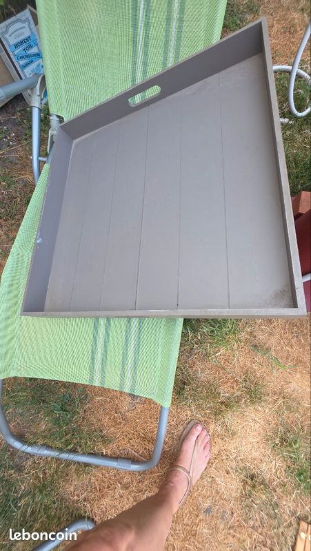 Très grand plateau bois carré XXLXXL (image 2)