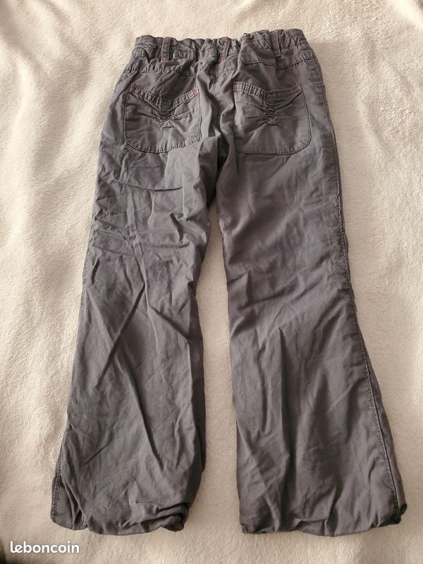 Pantalon gris fille 5ans Orchestra (image 7)