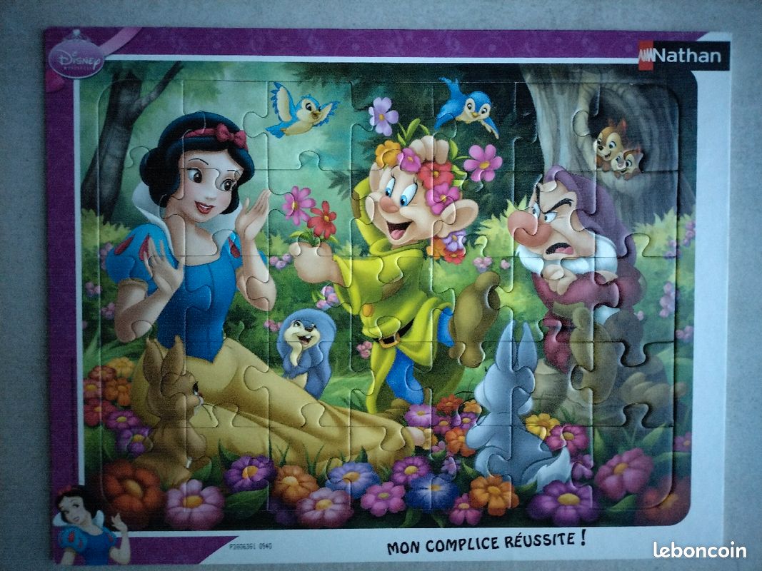 Puzzle Disney princesses 35 pièces de Nathan (image 1)