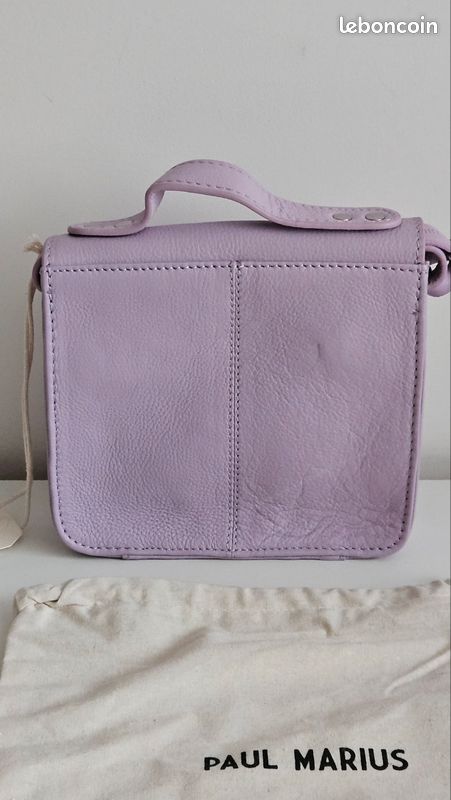Sac à main bandoulière- Mademoiselle George Xs pastel Paul Marius